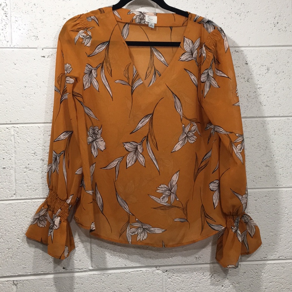 [a new day] Women’s Sheer Blouse
